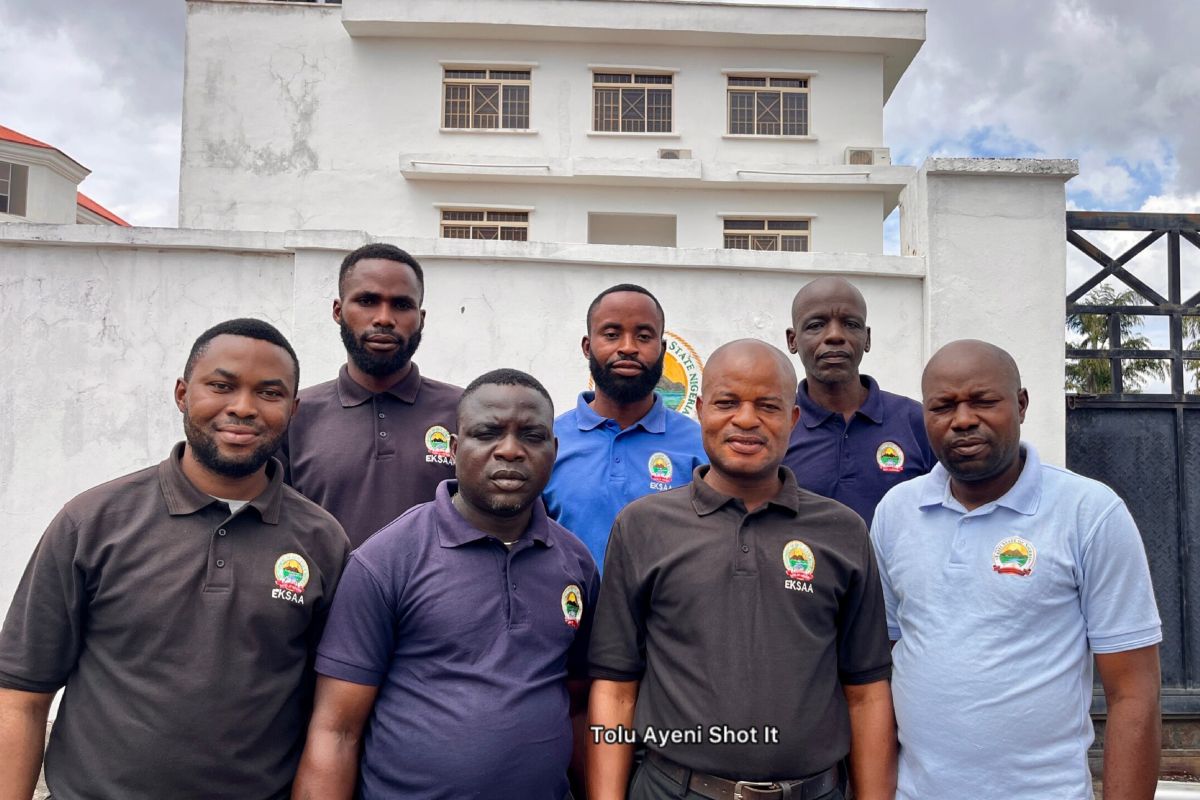 ekiti state signage and advertising agency staff smile